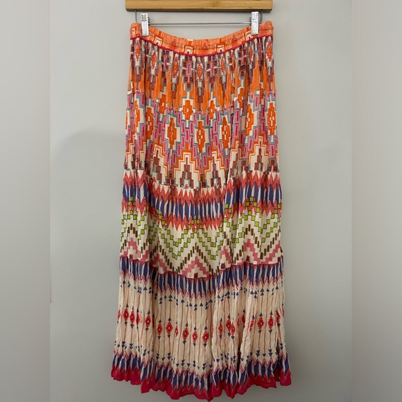 Maison Derhy Flynn Viscose Printed Long Skirt - Picture 4 of 7